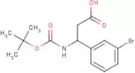 3-(3-Bromophenyl)-3-[(tert-butoxycarbonyl)amino]propanoic acid
