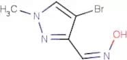 4-Bromo-1-methyl-1H-pyrazole-3-carbaldehyde oxime