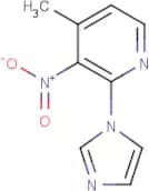2-(1H-Imidazol-1-yl)-4-methyl-3-nitropyridine