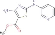 Methyl 4-amino-2-(pyridin-3-ylamino)-1,3-thiazole-5-carboxylate
