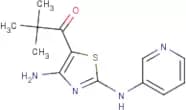 1-[4-Amino-2-(pyridin-3-ylamino)-1,3-thiazol-5-yl]-2,2-dimethylpropan-1-one