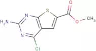 Methyl 2-amino-4-chlorothieno[2,3-d]pyrimidine-6-carboxylate