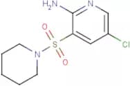 5-Chloro-3-(piperidin-1-ylsulfonyl)pyridin-2-amine