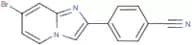4-(7-Bromoimidazo[1,2-a]pyridin-2-yl)benzonitrile