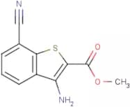 Methyl 3-amino-7-cyano-1-benzothiophene-2-carboxylate