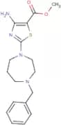 Methyl 4-amino-2-(4-benzyl-1,4-diazepan-1-yl)-1,3-thiazole-5-carboxylate