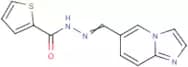 N'-[Imidazo[1,2-a]pyridin-6-ylmethylene]thiophene-2-carbohydrazide