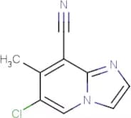6-Chloro-7-methylimidazo[1,2-a]pyridine-8-carbonitrile
