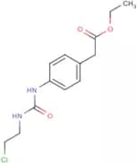 Ethyl [4-({[(2-chloroethyl)amino]carbonyl}amino)phenyl]acetate