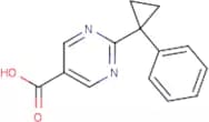 2-(1-Phenylcyclopropyl)pyrimidine-5-carboxylic acid