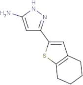 3-(4,5,6,7-Tetrahydro-1-benzothiophen-2-yl)-1H-pyrazol-5-amine