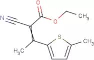 Ethyl 2-cyano-3-(5-methylthien-2-yl)but-2-enoate