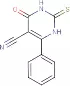 4-Oxo-6-phenyl-2-thiOxo-1,2,3,4-tetrahydropyrimidine-5-carbonitrile