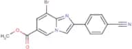 Methyl 8-bromo-2-(4-cyanophenyl)imidazo[1,2-a]pyridine-6-carboxylate