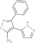 5-Methyl-3-phenyl-4-(1H-pyrazol-5-yl)isoxazole