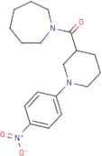 Azepan-1-yl-[1-(4-nitrophenyl)piperidin-3-yl]methanone