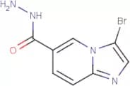 3-Bromoimidazo[1,2-a]pyridine-6-carbohydrazide
