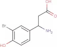 3-Amino-3-(3-bromo-4-hydroxyphenyl)propanoic acid
