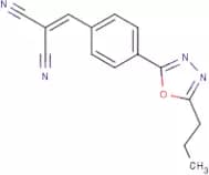 [4-(5-Propyl-1,3,4-oxadiazol-2-yl)benzylidene]propanedinitrile
