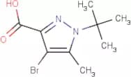 4-Bromo-1-tert-butyl-5-methyl-1H-pyrazole-3-carboxylic acid