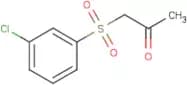 1-[(3-Chlorophenyl)sulfonyl]acetone