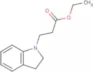 Ethyl 3-(2,3-dihydro-1H-indol-1-yl)propanoate