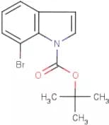 7-Bromo-1H-indole, N-BOC protected