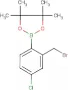 2-(Bromomethyl)-4-chlorobenzeneboronic acid, pinacol ester