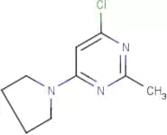 4-Chloro-2-methyl-6-(pyrrolidin-1-yl)pyrimidine