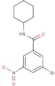 3-Bromo-N-cyclohexyl-5-nitrobenzamide