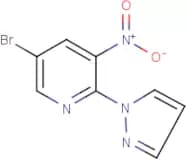 5-Bromo-3-nitro-2-(1H-pyrazol-1-yl)pyridine