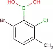 6-Bromo-2-chloro-3-methylbenzeneboronic acid