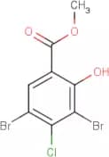 Methyl 4-chloro-3,5-dibromo-2-hydroxybenzoate