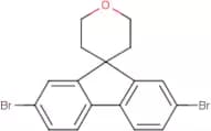 2,7-Dibromo-2',3',5',6'-tetrahydrospiro[fluorene-9,4'-pyran]