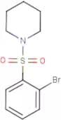 1-[(2-Bromophenyl)sulphonyl]piperidine