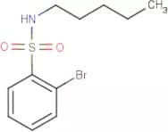 2-Bromo-N-pentylbenzenesulphonamide