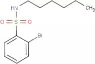 2-Bromo-N-hexylbenzenesulphonamide