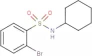2-Bromo-N-cyclohexylbenzenesulphonamide