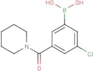 3-Chloro-5-(piperidin-1-ylcarbonyl)benzeneboronic acid
