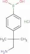4-(2-Amino-1,1-dimethylethyl)benzeneboronic acid hydrochloride