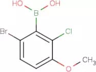 6-Bromo-2-chloro-3-methoxybenzeneboronic acid