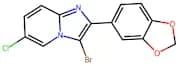 2-(1,3-Benzodioxol-5-yl)-3-bromo-6-chloroimidazo[1,2-a]pyridine