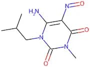 6-Amino-1-isobutyl-3-methyl-5-nitroso-2,4-pyrimidinedione