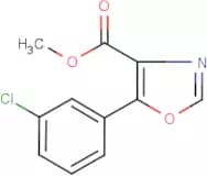 Methyl 5-(3-chlorophenyl)-1,3-oxazole-4-carboxylate