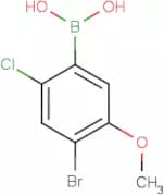 4-Bromo-2-chloro-5-methoxybenzeneboronic acid