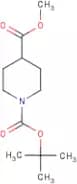Methyl piperidine-4-carboxylate, N-BOC protected