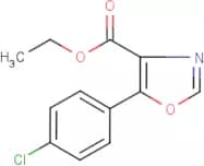 Ethyl 5-(4-chlorophenyl)-1,3-oxazole-4-carboxylate