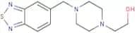 1-[4-(2,1,3-Benzothiadiazol-5-ylmethyl)-4-(2-hydroxyethyl)piperazine