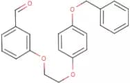 3-{2-[4-(Benzyloxy)phenoxy]ethoxy}benzaldehyde
