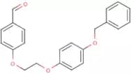 4-{2-[4-(Benzyloxy)phenoxy]ethoxy}benzaldehyde